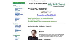 Desktop Screenshot of bigtalldirect.com